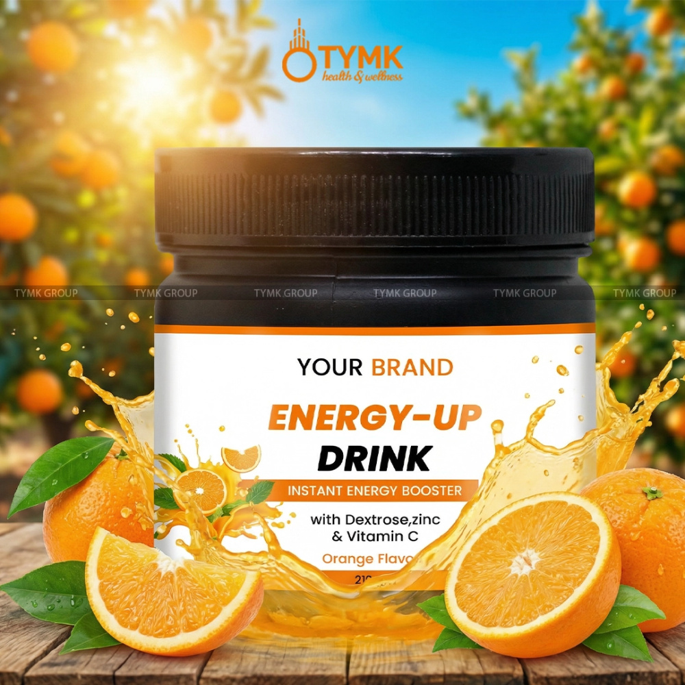 Energy-up Drink (with Dextrose,zinc & Vitamin C)  (orange Flavour)