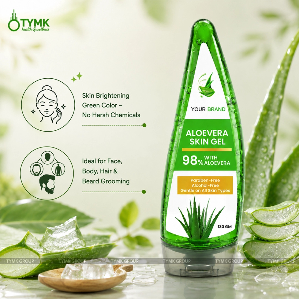 Aloe Vera Skin Gel (with 98 % Aloe Vera)