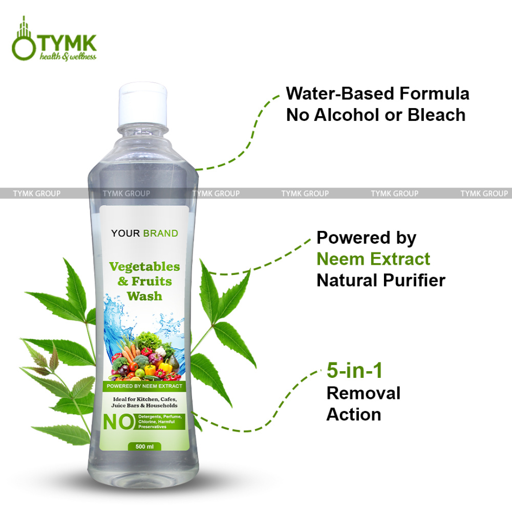 Vegetables & Fruits Wash (removes Chemicals & Pesticides)