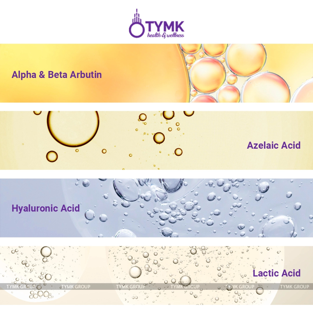 Intimate Area Brightening Roll- ON (For Male) - With Alpha & Beta Arbutin, Azelaic Acid, Hyaluronic Acid, Lactic Acid, etc
