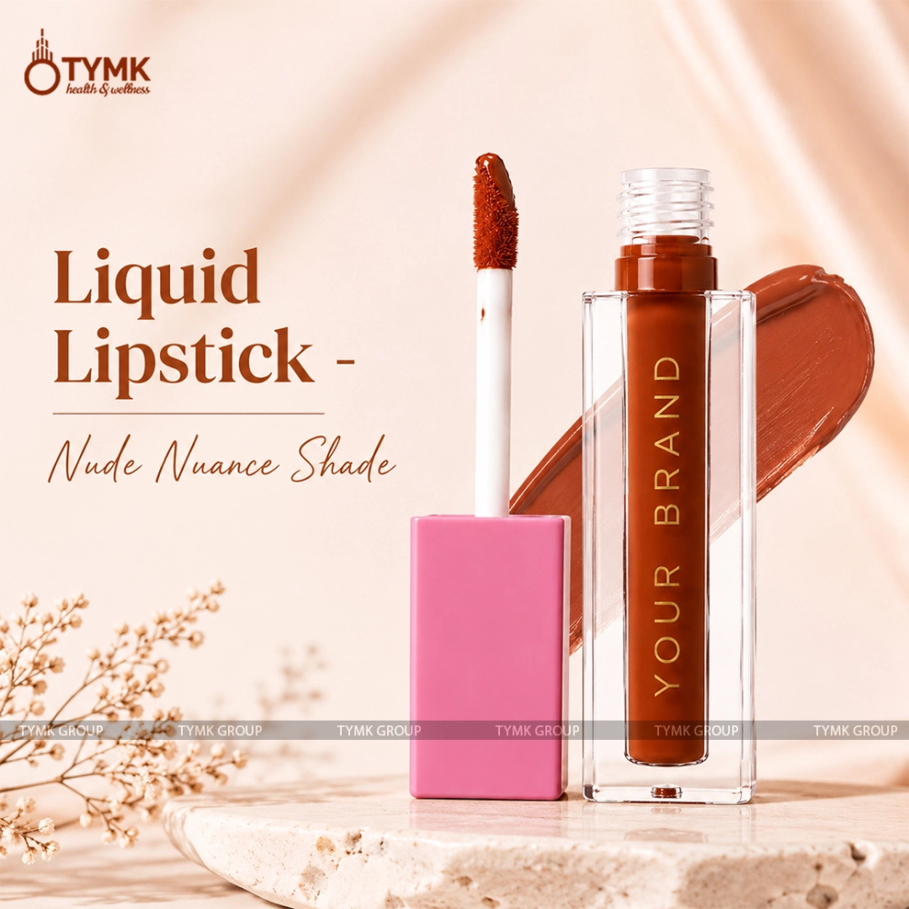 Opulent Glam Liquid Lipstick (Nude Nuance) (Long Lasting)