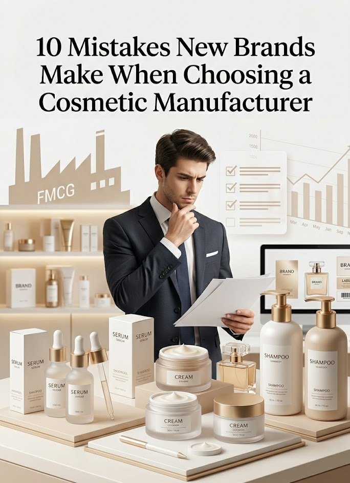 10 Mistakes New Brands Make When Choosing a Cosmetic Manufacturer