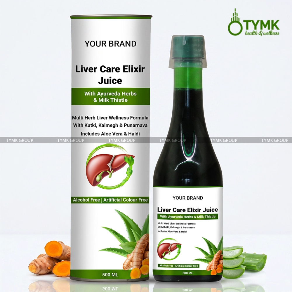 Liver Care Elixir Juice (With Ayurveda Herbs & Milk Thistle)