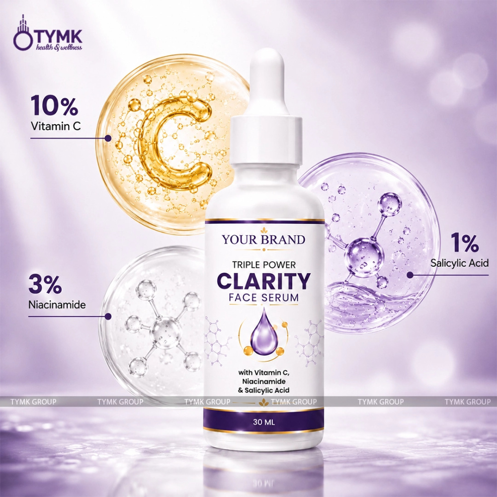 Face Serum (with Vitamin C, Niacinamide & Salicylic Acid)
