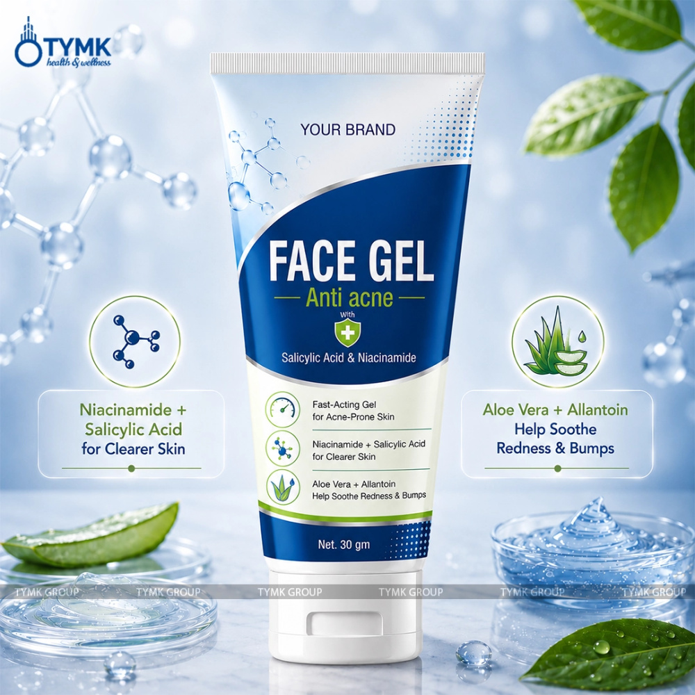 Face Gel - Salicylic Acid & Niacinamide (Anti Acne/ Anti Pimples)