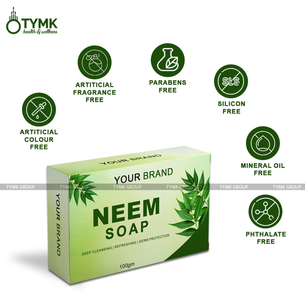 Neem Soap (with Tea Tree, Orange, Lemongrass) (🇪🇺 EU - Type)