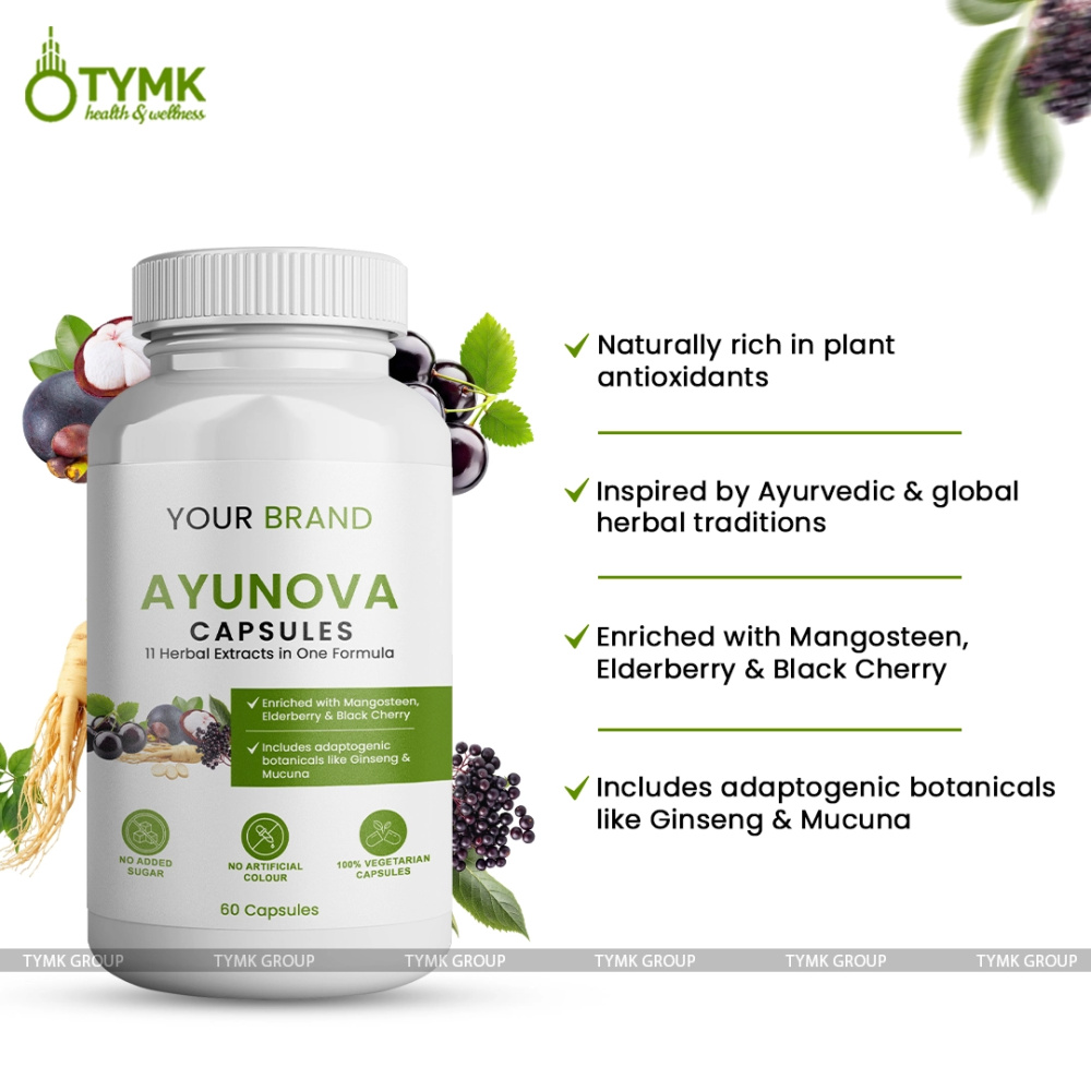 Ayu Nova CAPSULES (🟩 VEG Capsules) - Full Body Wellness