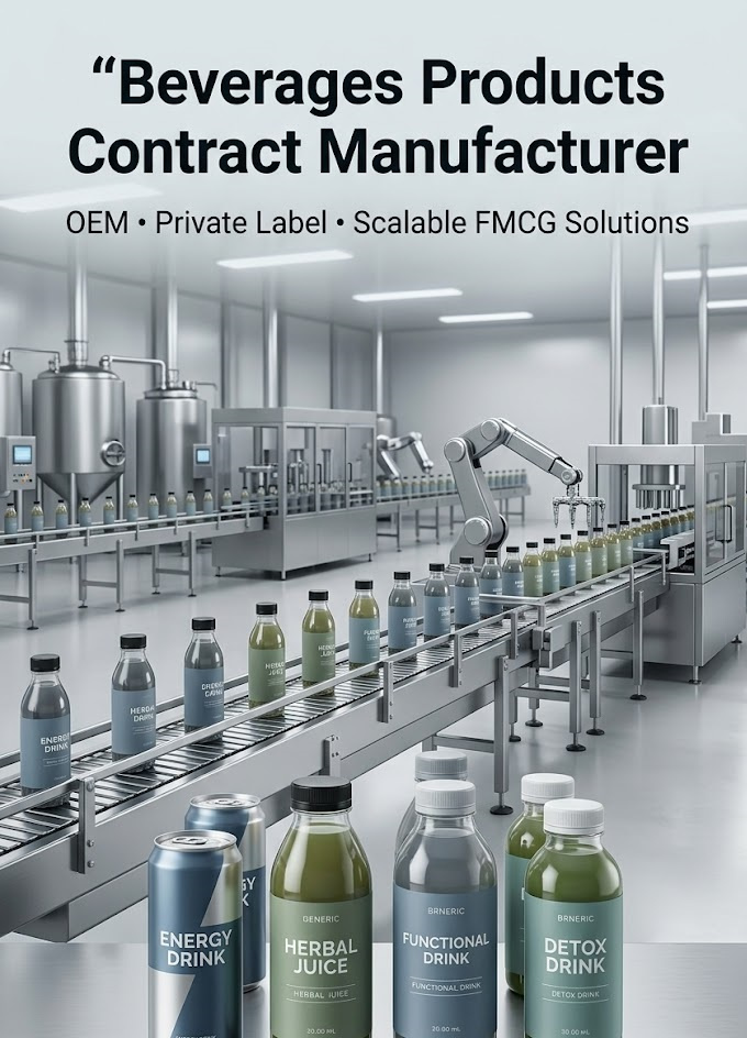 Beverages Products Contract Manufacturer for Brands
