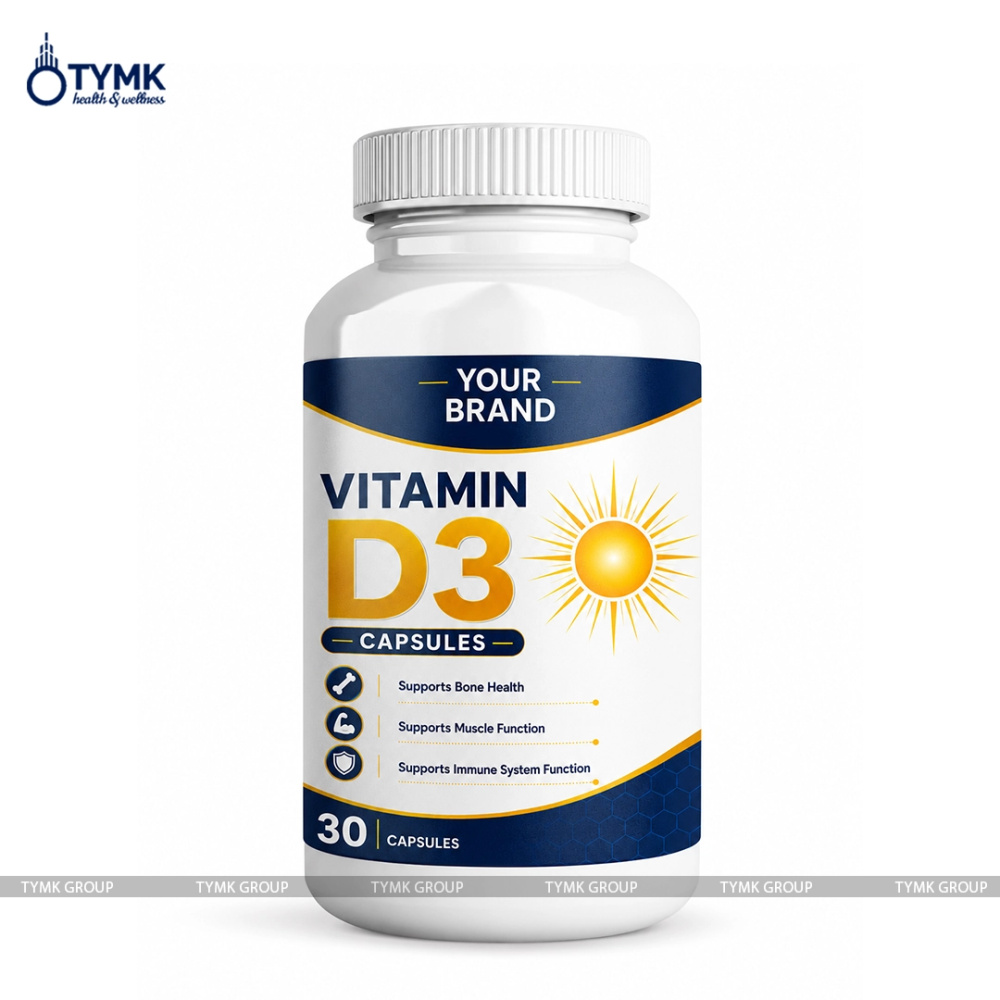 Vitamin D3 Capsules (1000 IU)
