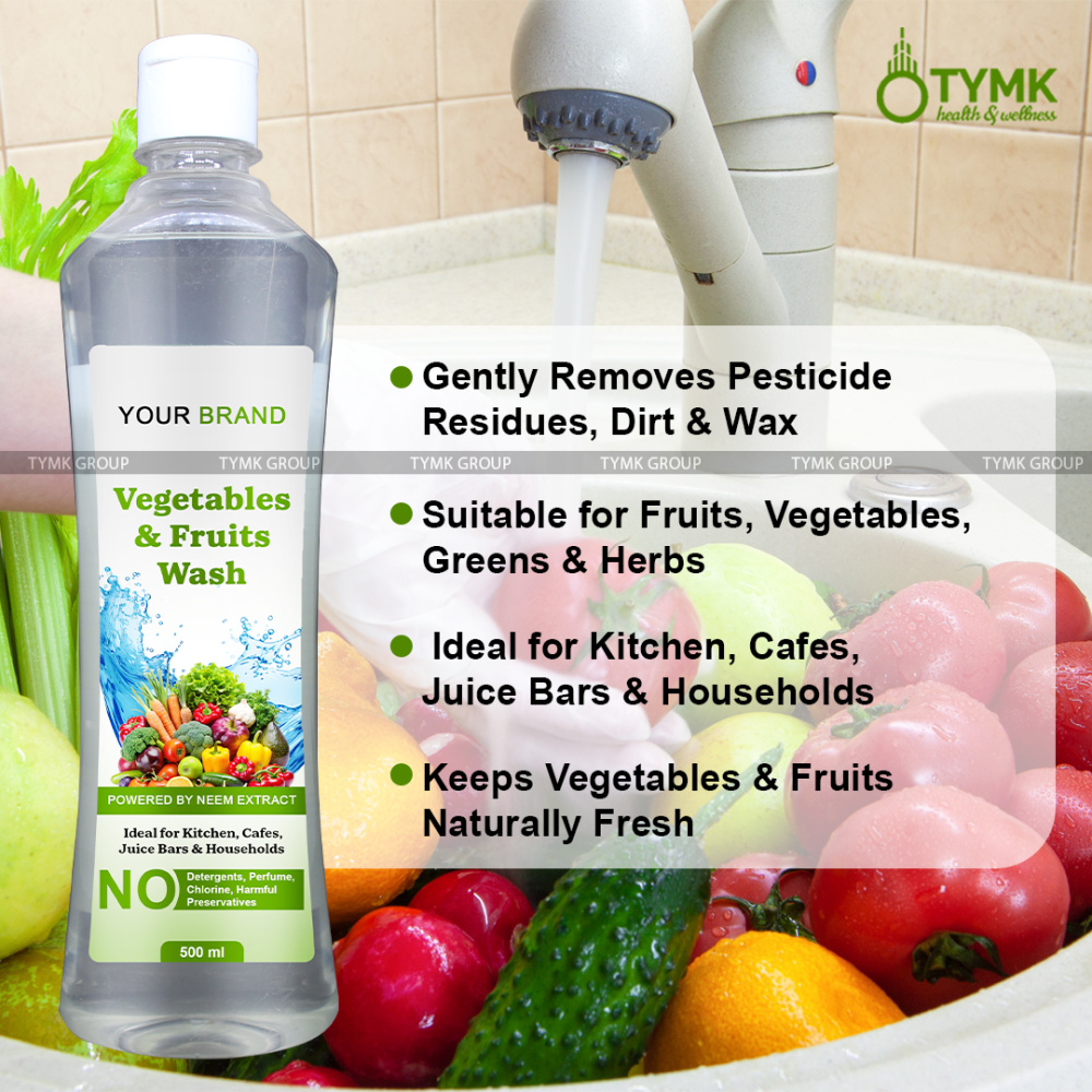 Vegetables & Fruits Wash (removes Chemicals & Pesticides)