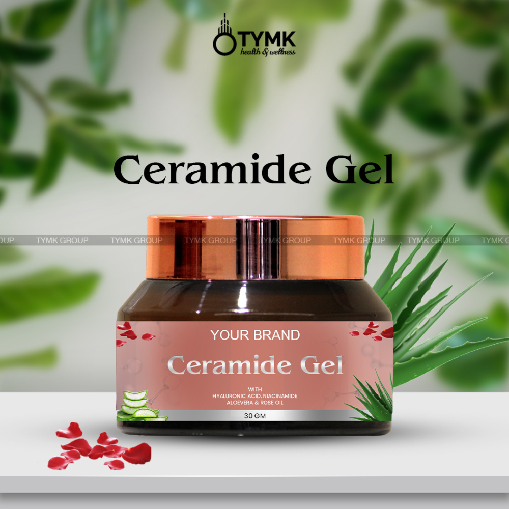 Ceramide Gel (With Hyaluronic Acid, Niacinamide, Aloevera & Rose Oil) (Fragrance Free)
