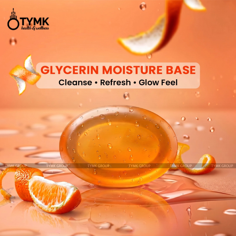 Youthful Orange, Kesar & Sandal Glycerin Soap