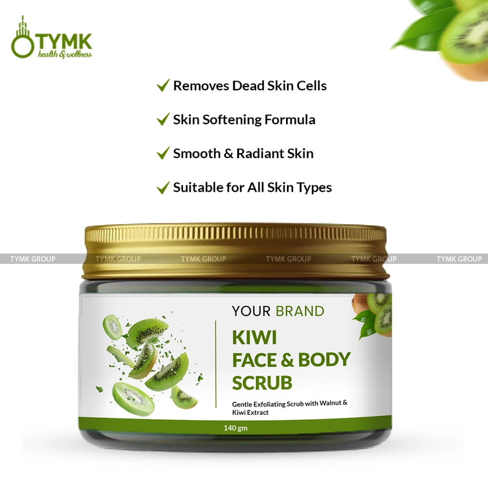 Kiwi Face & Body Scrub ( For All Skin All Season )