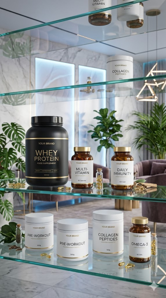Complete Guide to Food Supplements Products Private Label Manufacturer Services for Growing Health Brands