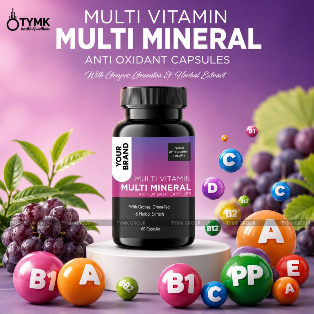 Multi vitamin- Multi Mineral Capsules ( Super Anti-oxidant) (with 30+ Vitamins & Minerals)