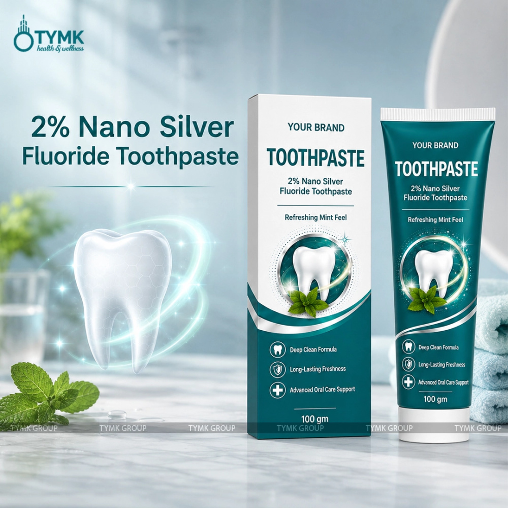 Toothpaste 2% NSF/ Nano Silver Fluoride - Mint Flavour (Sulfate Free)