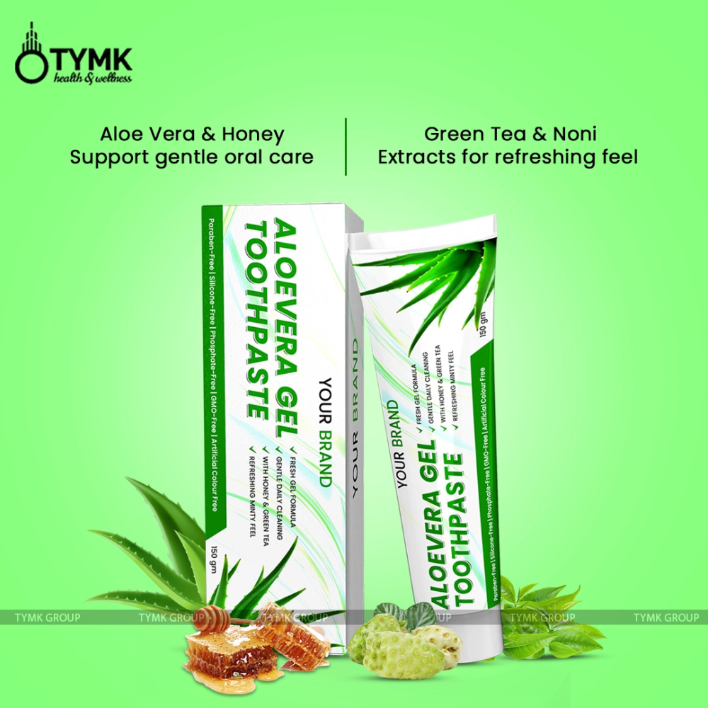 Aloevera Gel Toothpaste (Sulfate Free)