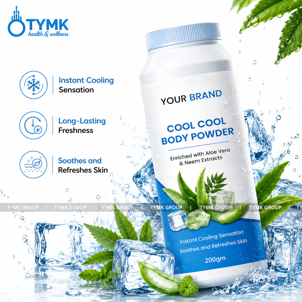Talcum Powder - Cool (Anti Bacterial/ Dusting) (Perfumed Talc)