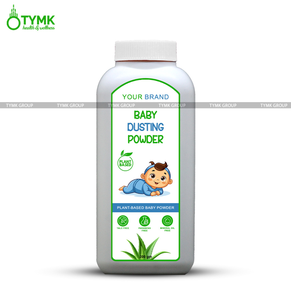 Baby Talcum/ Dusting Powder (Plant Based) (with Corn Starch & Arrow Root)