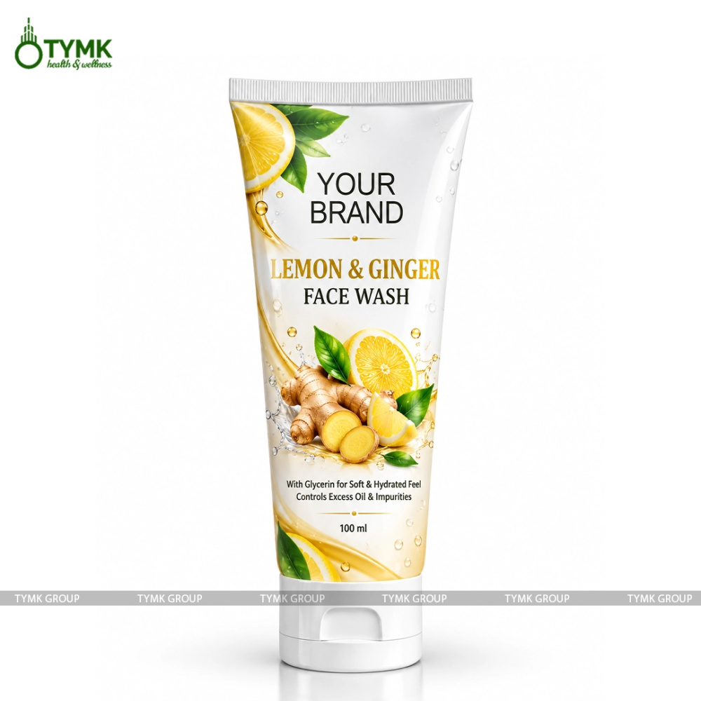 Lemon 🍋 & Ginger Face Wash (paraben Free)