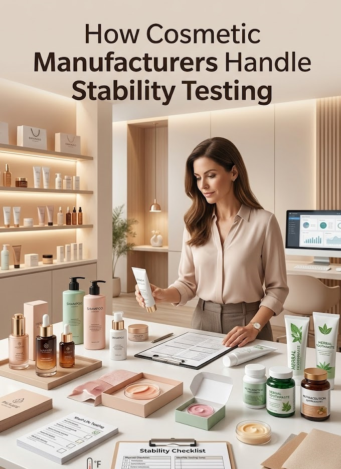 How Cosmetic Manufacturers Handle Product Stability Testing