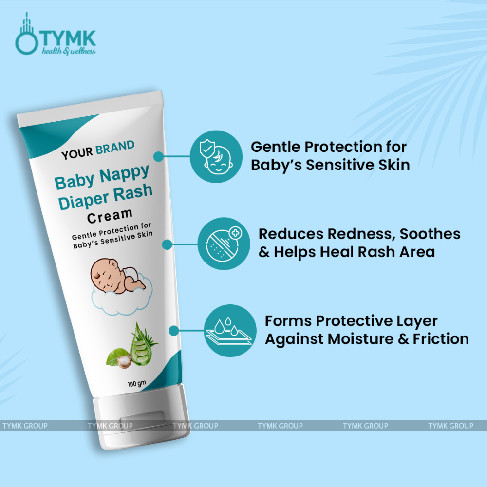 Baby Nappy/ Diaper Rash Cream (Free from LLP & Mineral Oil)