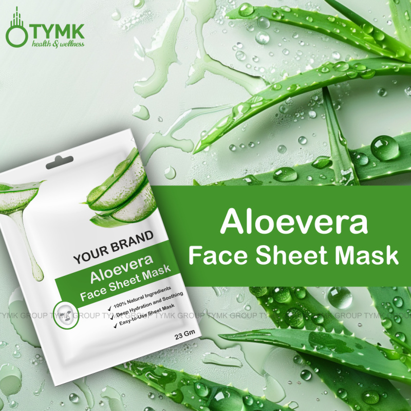 Aloe Vera Face Sheet Mask (100% Natural)