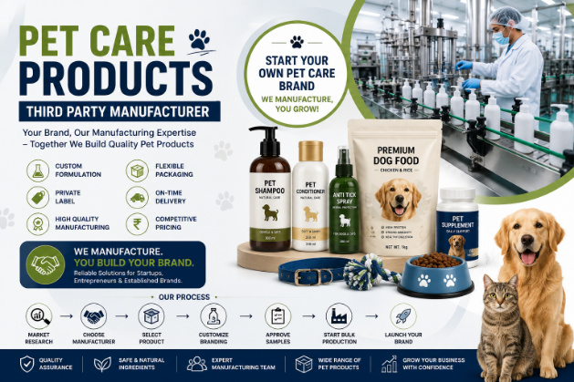 PET Care Products Third Party Manufacturer Blog