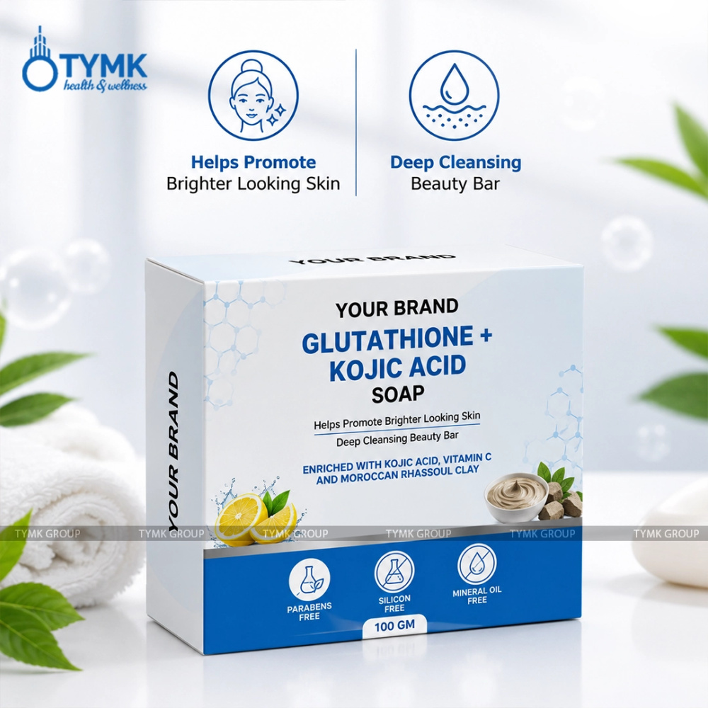 Glutathione + Kojic Acid Soap (Noodle Based) - With Lemon & Ginger Oil