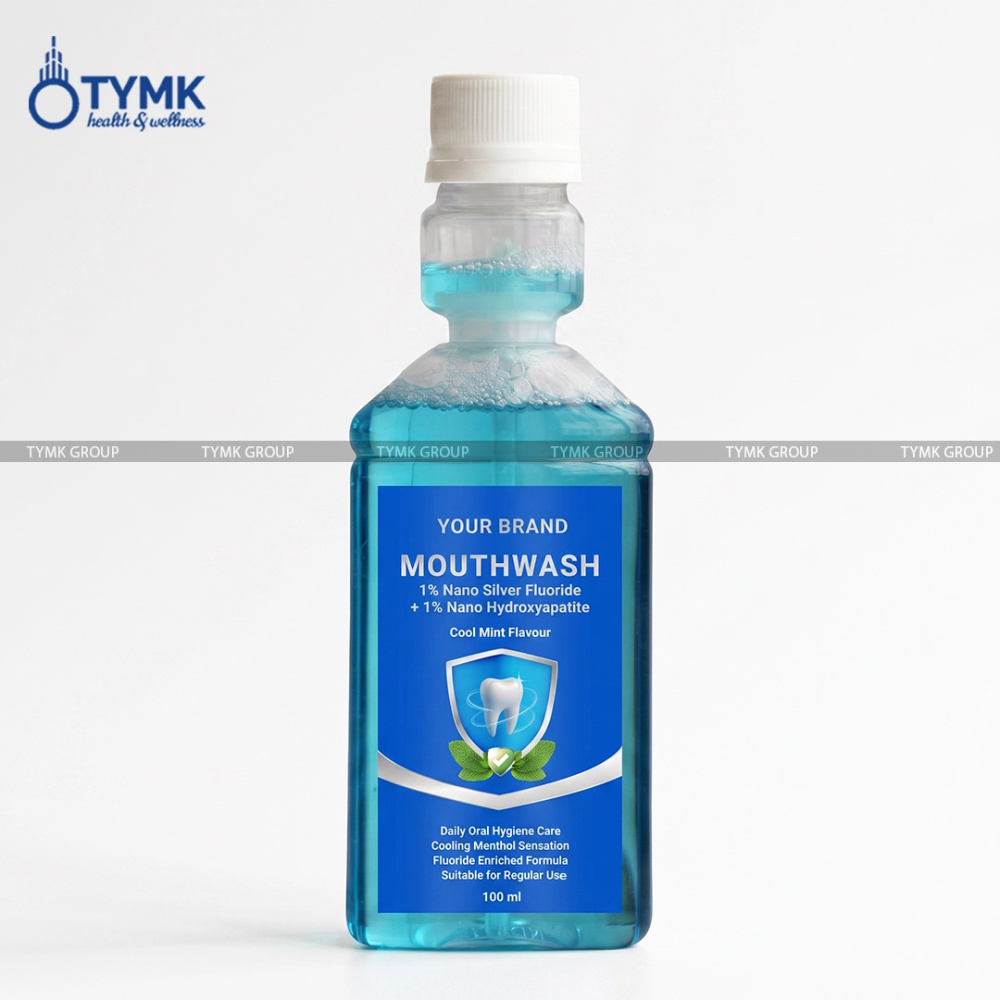Mouthwash 1% NSF + 1% Nano Hydroxyapatite (Sulfate Free)