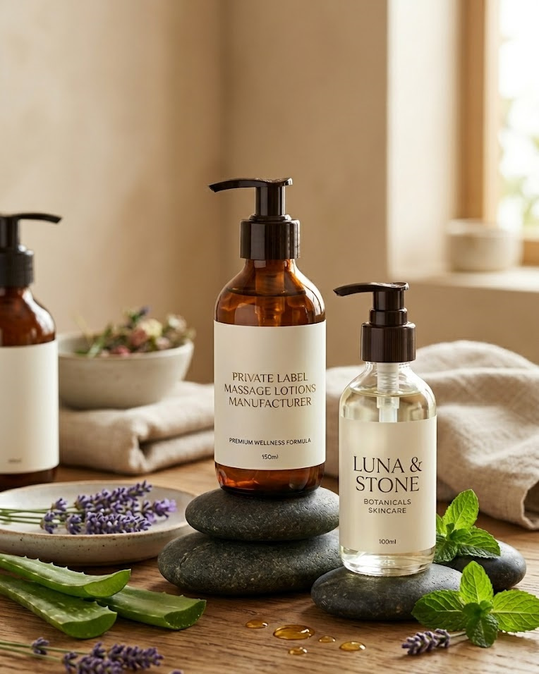 Private Label Massage Lotions Manufacturer: How Modern Wellness Brands Scale Faster