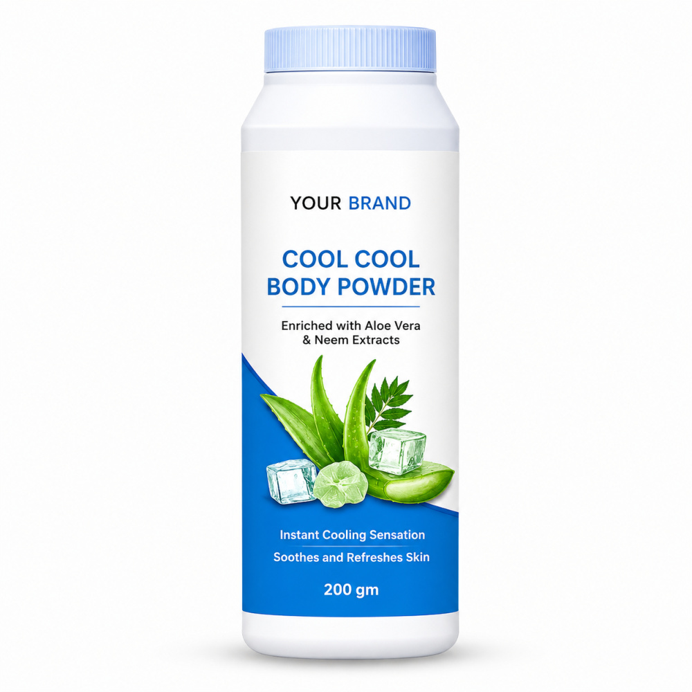 Talcum Powder - Cool (Anti Bacterial/ Dusting) (Perfumed Talc)