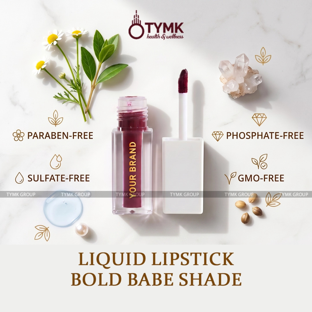 PRIME OPULENT - Liquid Lipstick (Bold Babe Shade) (Long Lasting)