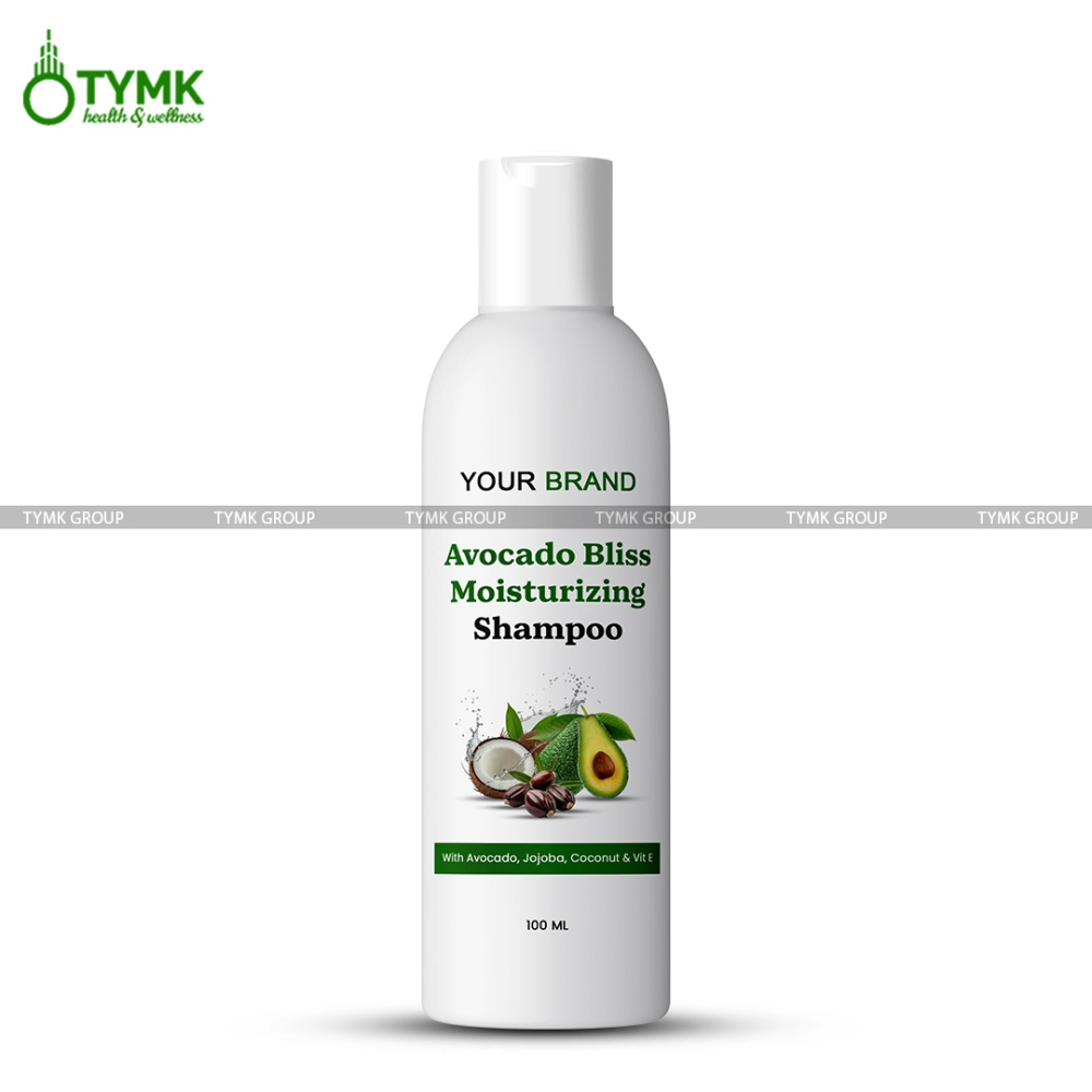 Avocado Bliss Moisturizing Shampoo (with Avocado, Jojoba, Coconut & Vit E) (Sulfate free)
