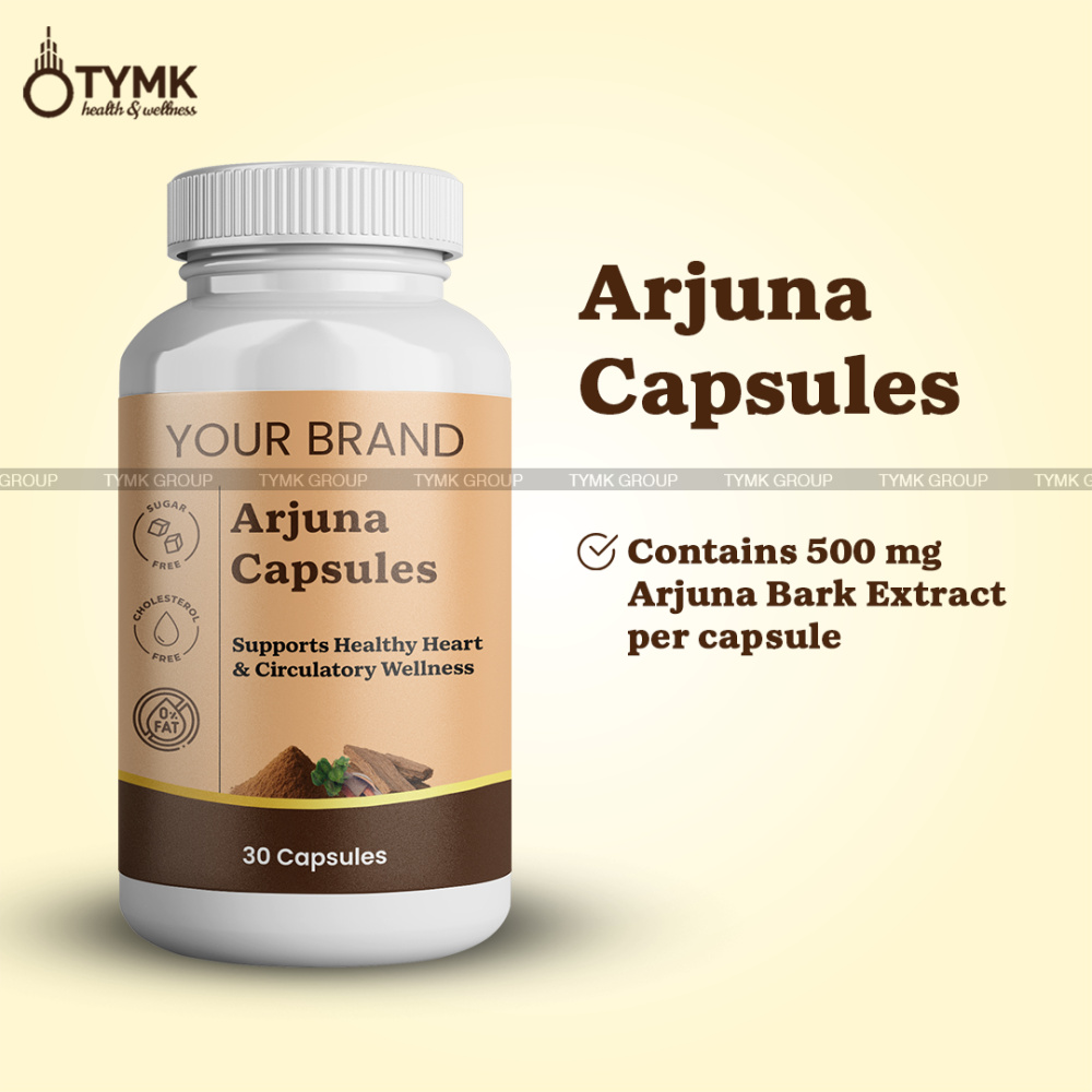 Arjuna Capsules (Gelatin)
