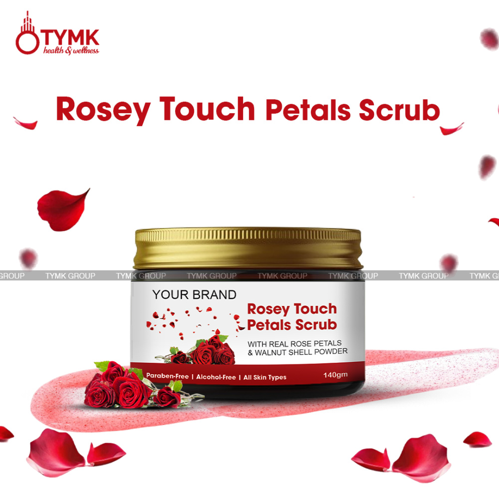 Rose Petals Face & Body Scrub  (with Rose Petals) (paraben Free)