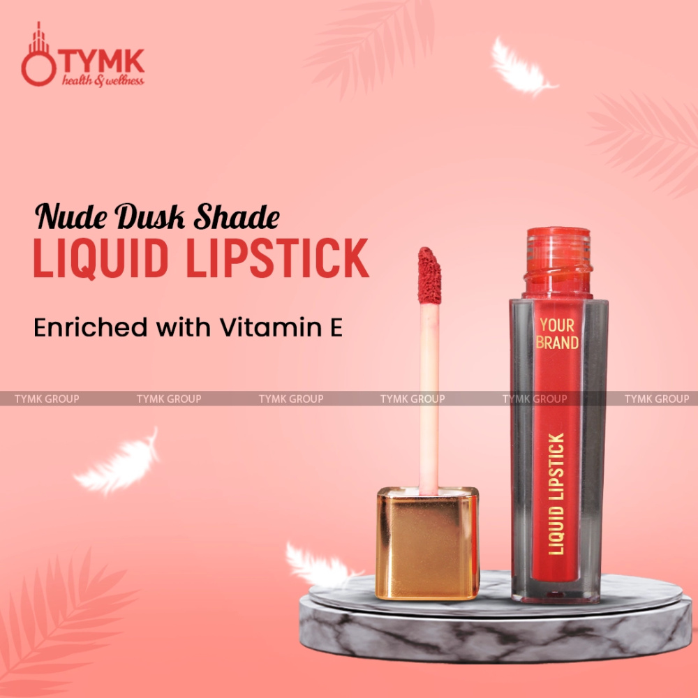 Opulent Glam Liquid Lipstick (Nude Dusk Shade) (Long Lasting)