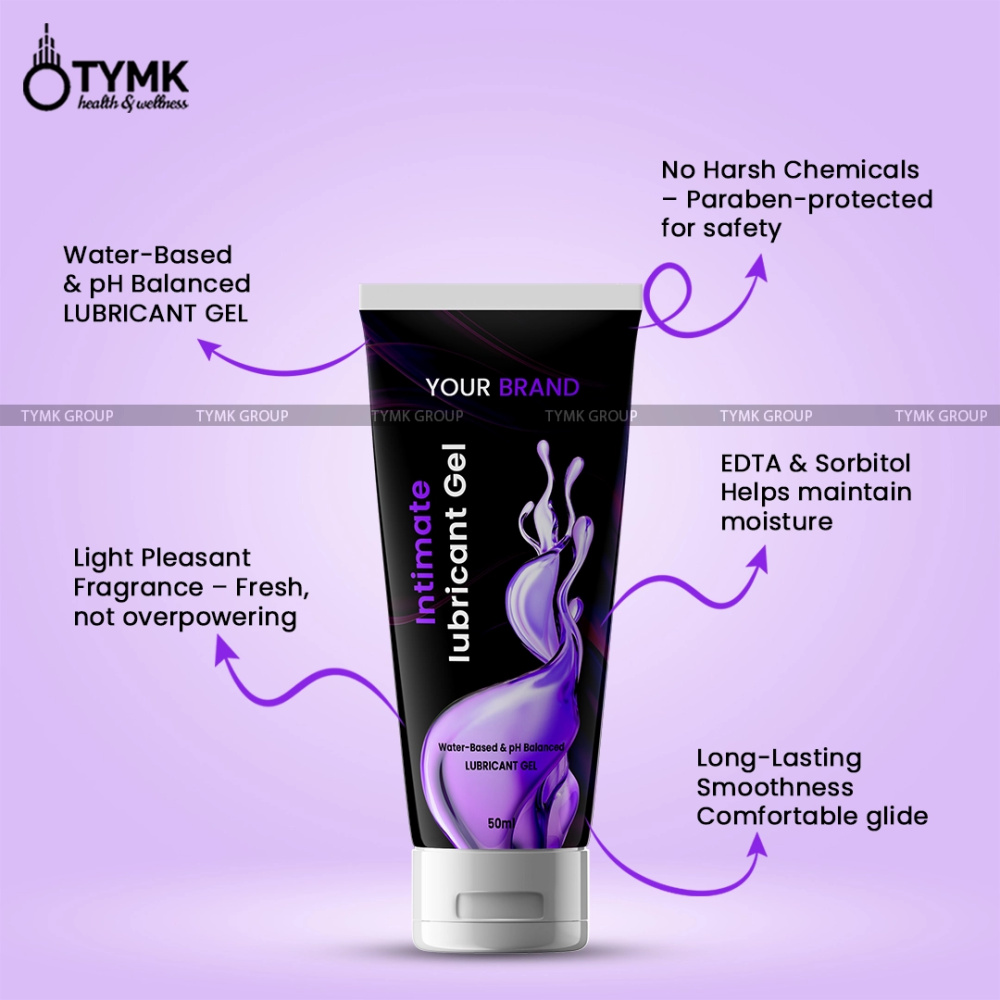 Intimate lubricant Gel (Water Based) (Transparent)