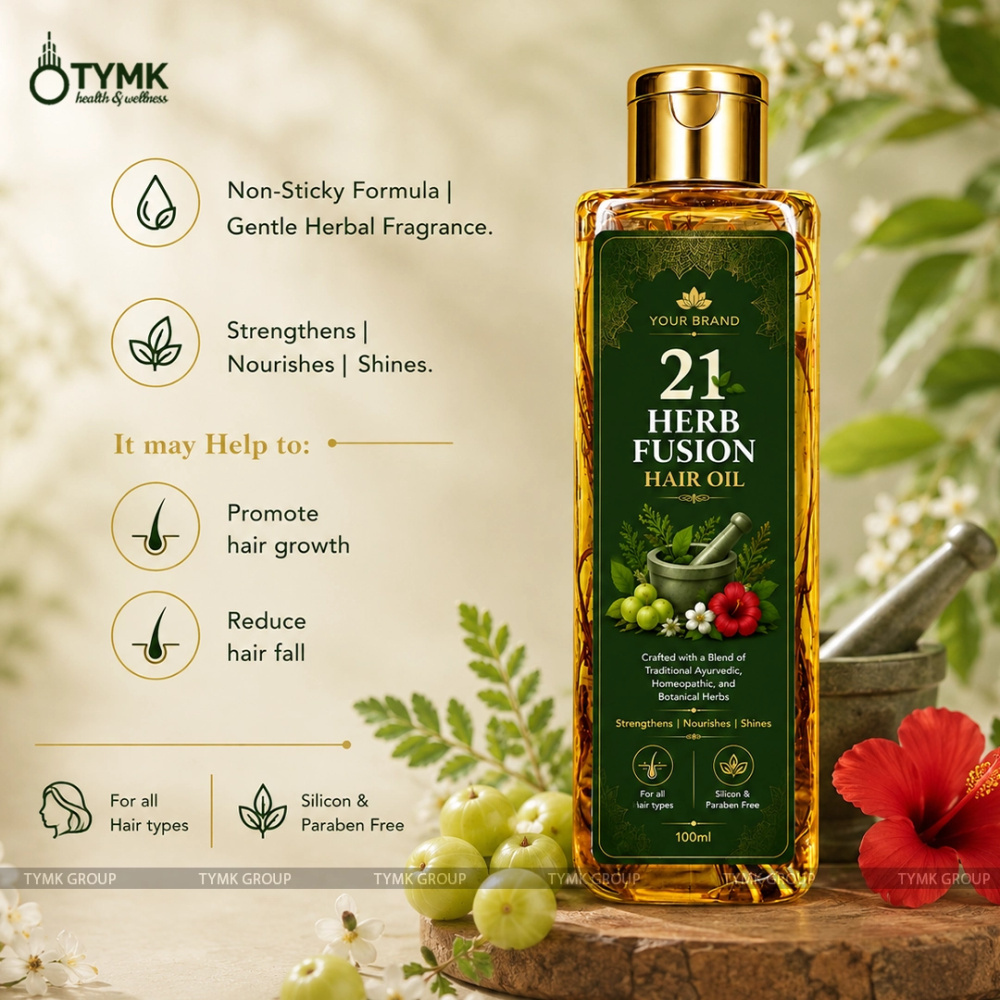 21 Herb Fusion Hair Oil