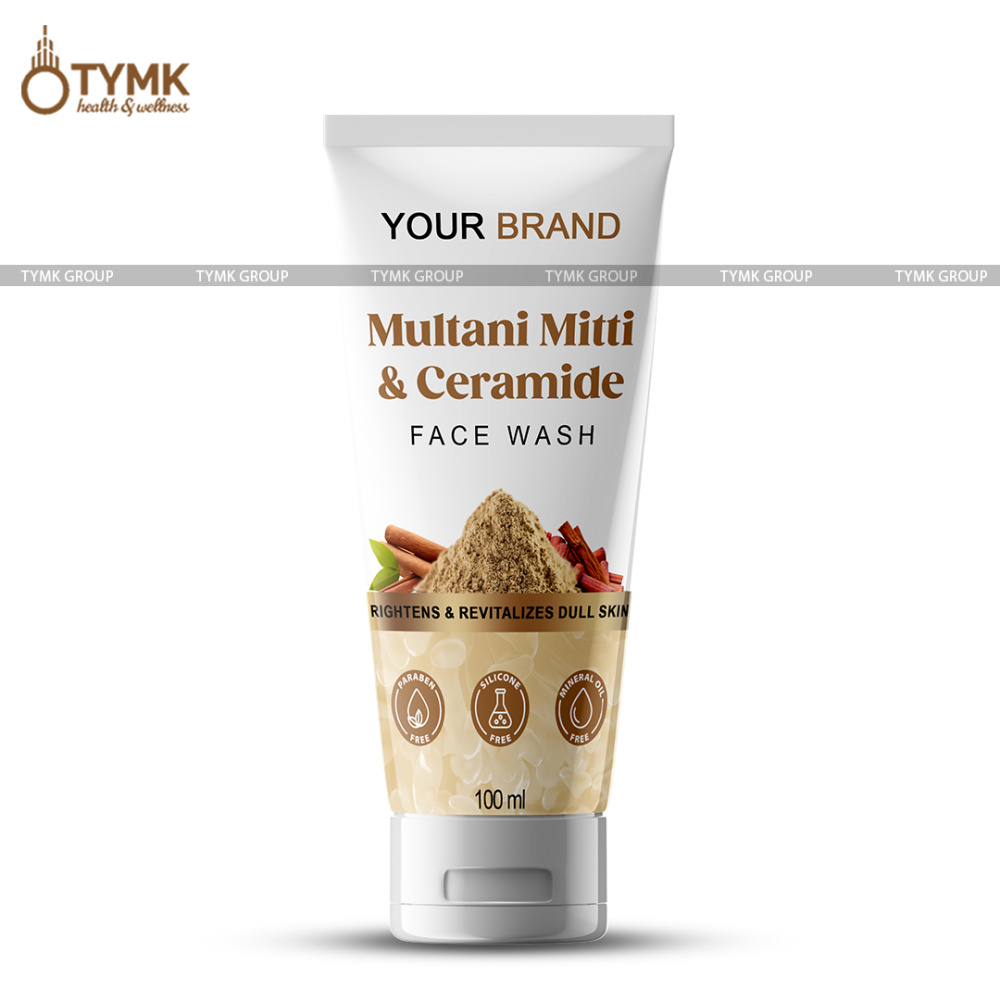 Multani Mitti & Ceramide - Sulfate Free/ Cream Based Face Wash (with Cinnamon)