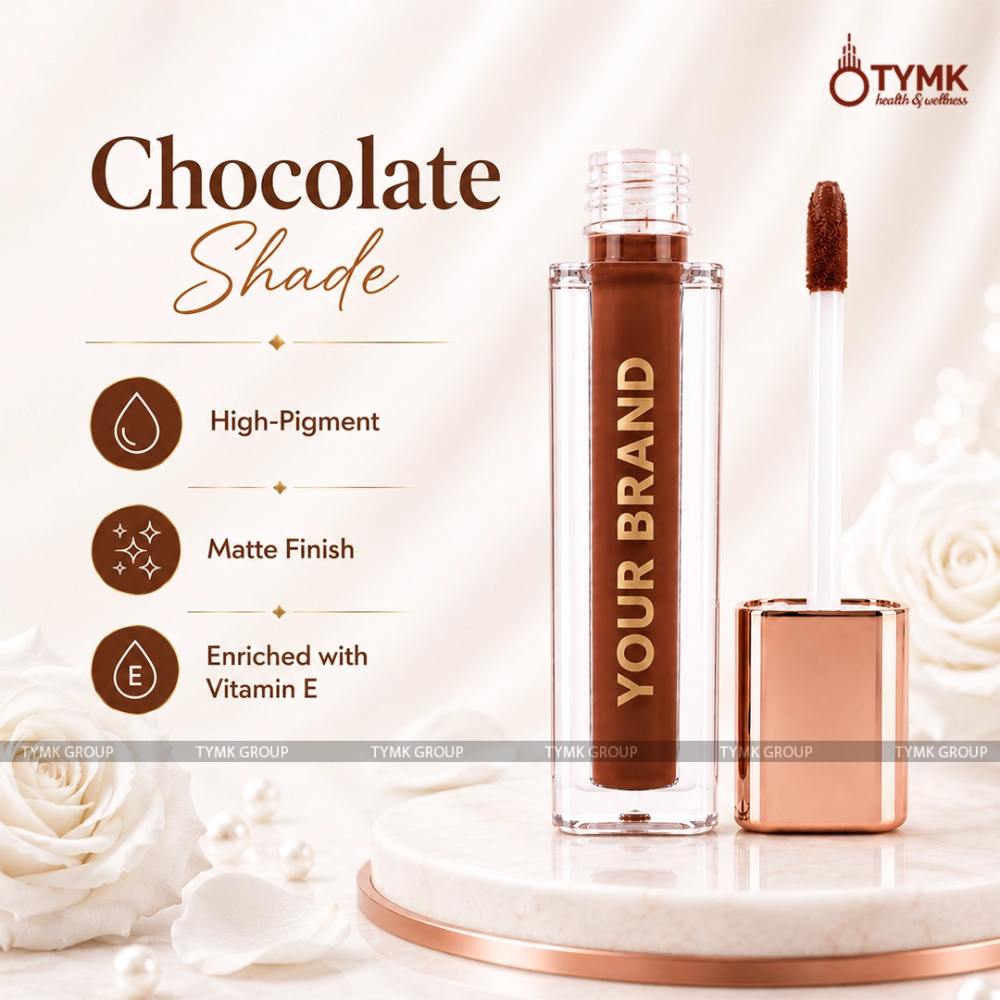 Opulent Glam Liquid Lipstick (Chocolate Shade) (Long Lasting)