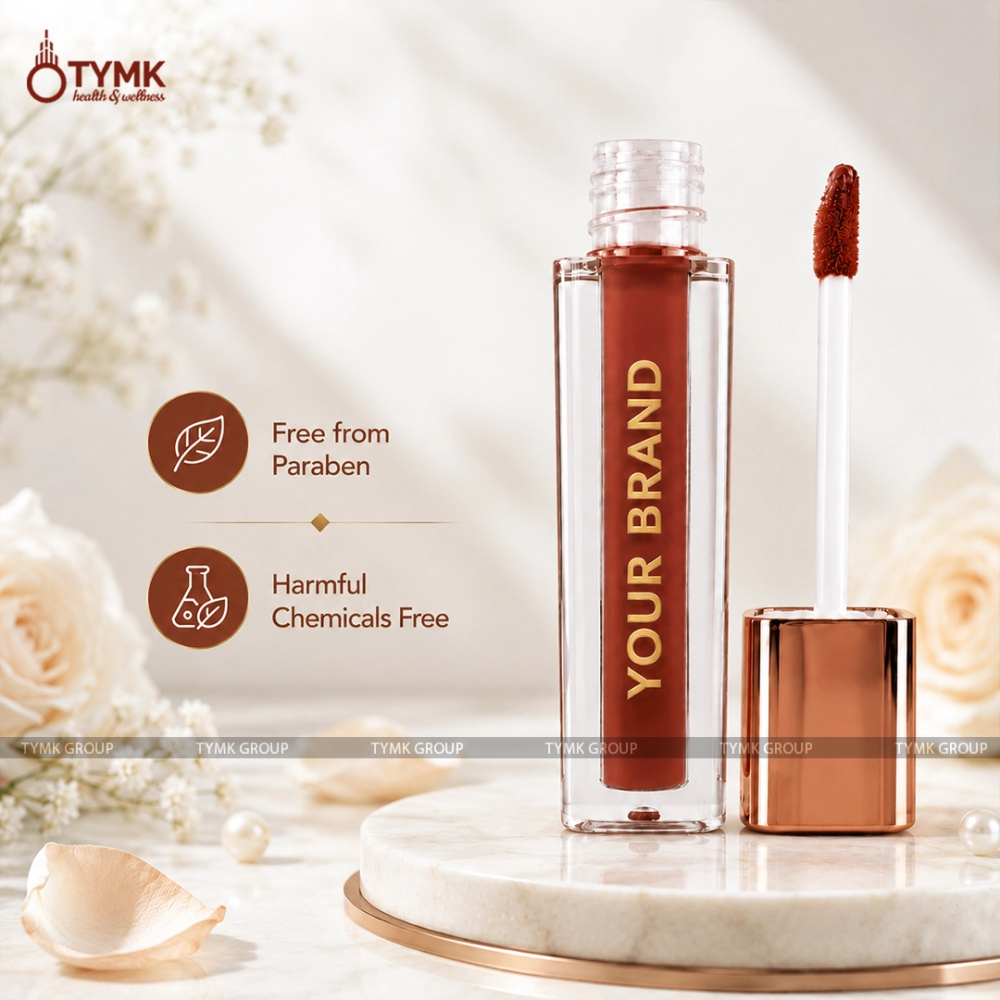 Opulent Glam Liquid Lipstick (Light Brown Shade) (Long Lasting)