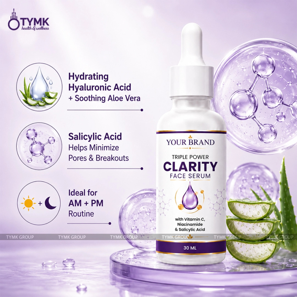 Face Serum (with Vitamin C, Niacinamide & Salicylic Acid)