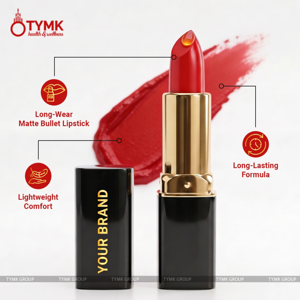 Bullet Lipstick (Bright Red)