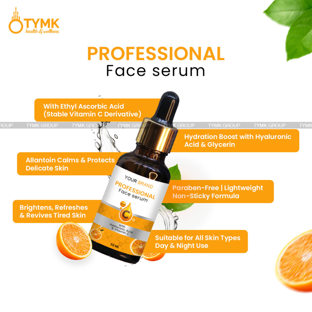 Face Serum (with Hyaluronic Acid & Vitamin C)