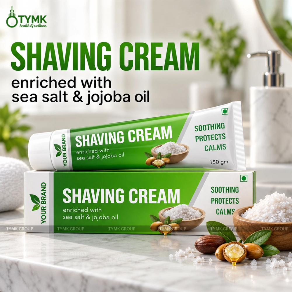 Shaving Cream (with Aqua Sea Minerals, Vitamin E)