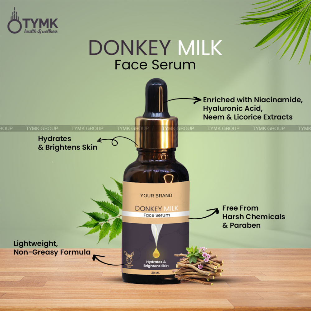 Donkey 🐴 Milk Face Serum (With Niacinamide & Hyaluronic Acid)