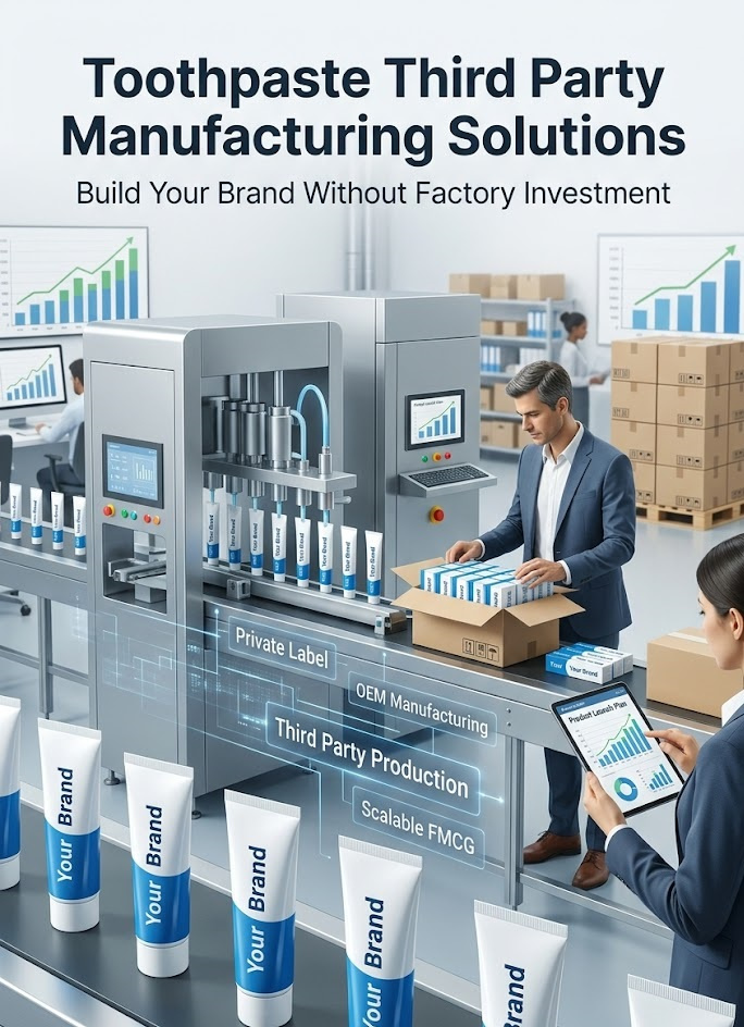 Toothpaste Third-Party Manufacturer – How It Really Works in the FMCG Industry