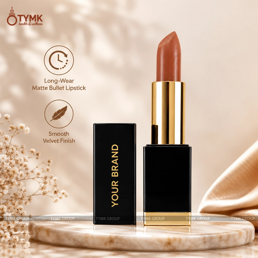 Bullet Lipstick (Toasted Almonds) (Smudge & Transfer Proof)