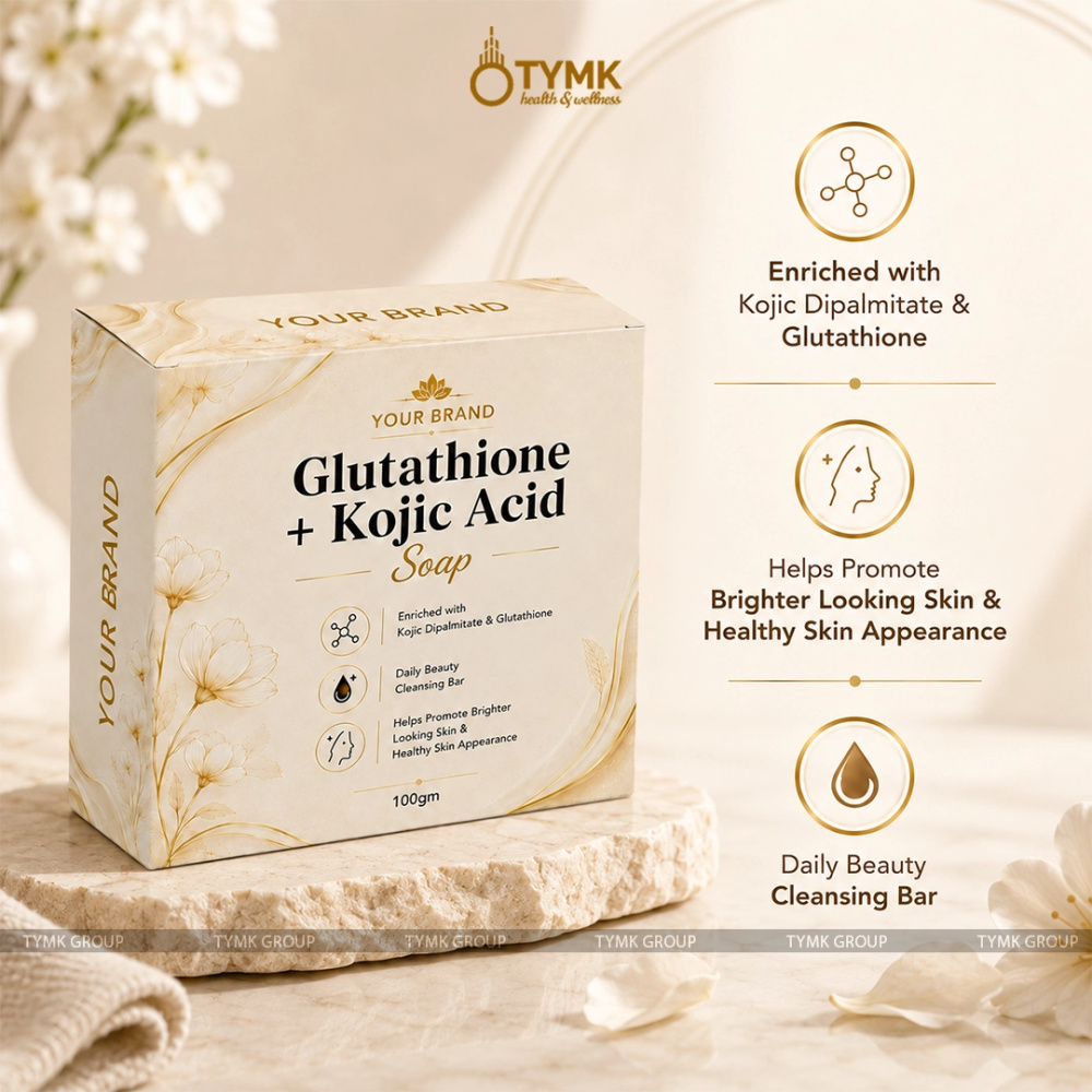 Glutathione + Kojic Acid Soap (Noodle Based) - With Lemon & Ginger Oil